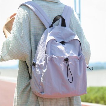 2025新款清新ins雙肩包大學生書包簡約百搭包包戶外登山旅行背包