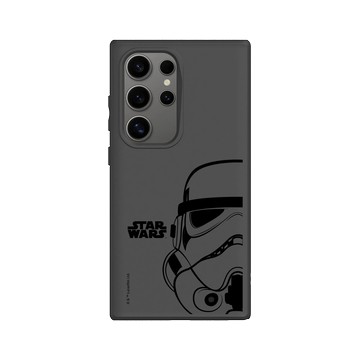 Galaxy S24 Ultra SolidSuit 黑 - 迪士尼-星際大戰 Star Wars - 星際大戰 – 風暴兵黑線條