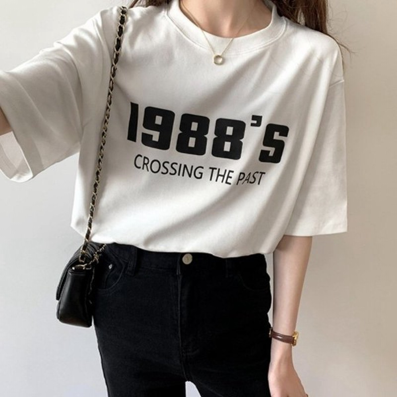 レディース 半袖 Tシャツ トップス カジュアル 格好良い 着痩せ 服 上着 夏 オシャレ 夏tシャツ 半袖tシャツ ホワイト 通販 Lineポイント最大0 5 Get Lineショッピング