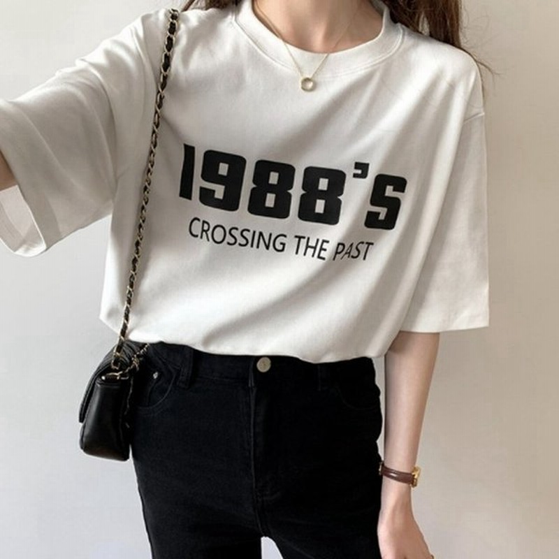 レディース 半袖 Tシャツ トップス カジュアル 格好良い 着痩せ 服 上着 夏 オシャレ 夏tシャツ 半袖tシャツ ホワイト 通販 Lineポイント最大0 5 Get Lineショッピング