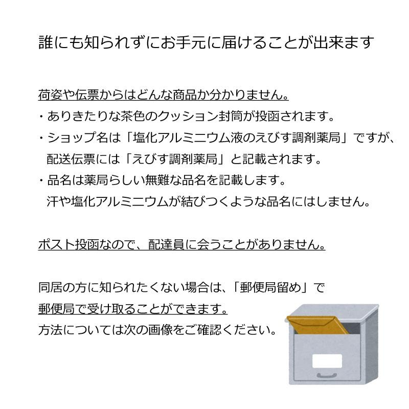 塩化アルミニウム20%配合 えびす調剤薬局 塩化アルミニウム・ベンザ