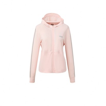 FILA 女針織外套-粉色 5JKA-1331-PK