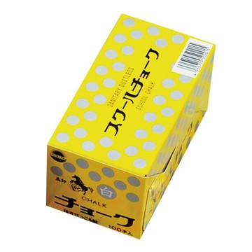 日本馬印 學校 粉筆 白色 日本製（100支 /盒）30盒 /件 C201（特訂品，確認訂購後無法取消&退換）