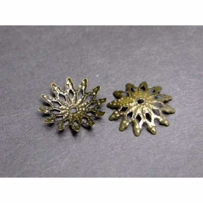 ≪P3-1154C≫今月の半額 卸1500円→750円 座金 12mm 1000個セット 銅古美 パーツ 天然石 パワーストーン アクセサリー作りに