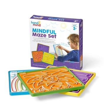 【美國hand2mind 】 感統紓壓玩具-手指迷宮遊戲板