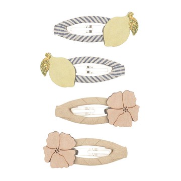 英國Mimi & Lula_SS25_夏日風情_檸夏花開滴答夾4入