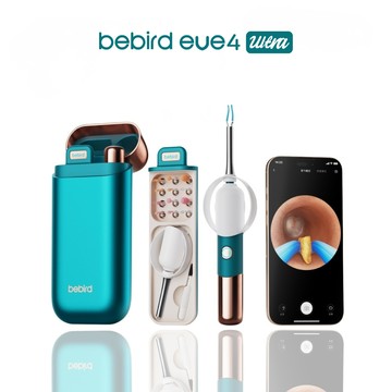 【Bebird EVE 4 Ultra】 5G極視彎曲定型掏耳棒