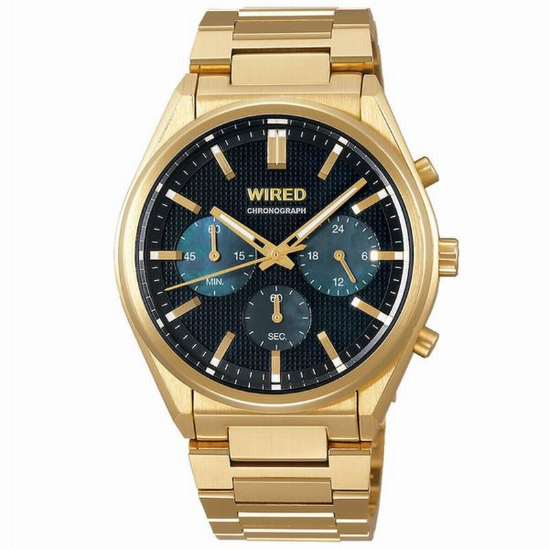 dショッピング |セイコー ワイアード SEIKO クロノグラフ メンズ