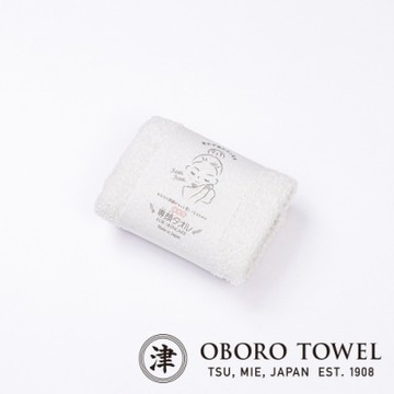 津OBORO 三倍吸水專顏洗臉毛巾 (柔灰)