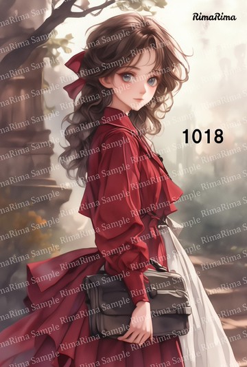 1018 原創貼紙 原創人物貼紙 貼紙 標籤 りまりま RimaRima