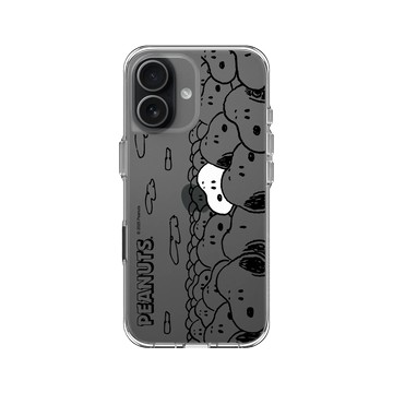 iPhone 17 Clear Case（相機按鈕） 透明 - 史努比 Snoopy - 滿滿的Snoopy