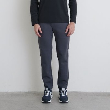 GIORDANO 男裝休閒彈力修身長褲【多色任選】