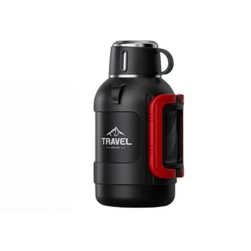 保溫壺 1200ML 保溫壺 不鏽鋼保溫水壺 登山保溫壺 露營保溫壺 不鏽鋼保溫壺 可調揹帶 車載保溫壺 釣魚保溫壺