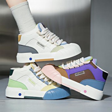 Taroko 繽紛彩虹糖厚底增高運動休閒鞋(3色可選)