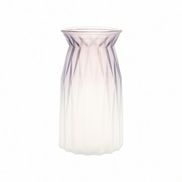 【dayneeds】仿真花藝-磨砂玻璃花瓶(3款可選)灰色