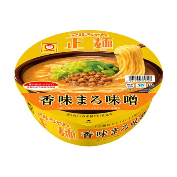 ★まとめ買い★　マルチャン正麺カップ香味まろ味噌N 129G　×12個