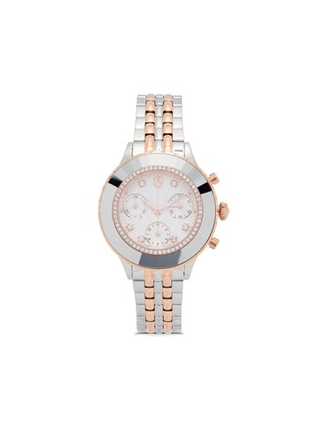 Swarovski - Octea Chrono 37mm - women - glass/stainless steel - One Size - Silver