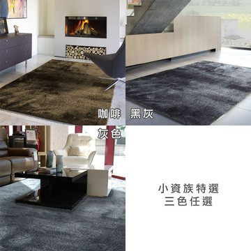 范登伯格 凱特  凱特 長纖維紡紗編織長毛地毯 咖 (200x290cm)