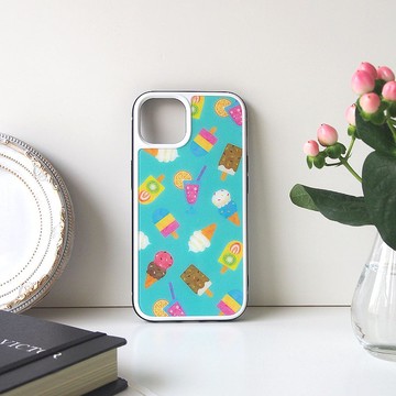 【強化玻璃 iPhone 手機殼】冰淇淋
