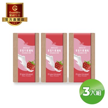 【Dr.PT 】機能性蛋白飲 - 草莓牛奶風味 (7入/盒) 3入組