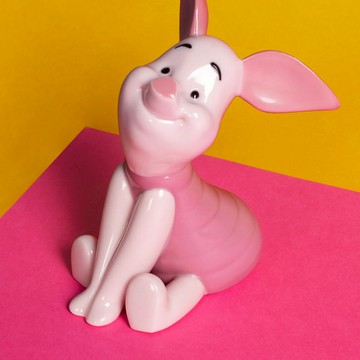 【Lladro】【預購】小豬Piglet 客製卡片 擺飾 公仔 授權公仔 漫畫人物 Disney 迪士尼 小熊維尼 兒童禮物