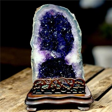 【SUMMER寶石】 藏風納氣5A帝王紫晶洞 22.5KG