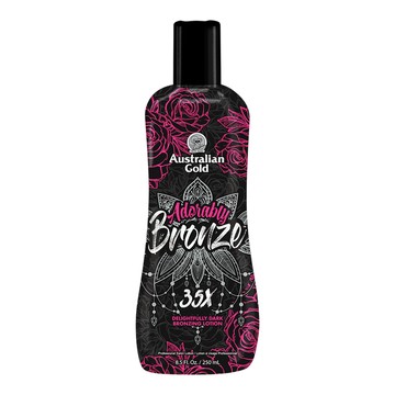 Australian Gold 金色澳洲 Adorably Black 室內黝黑35X助曬乳液(250ml)-公司貨