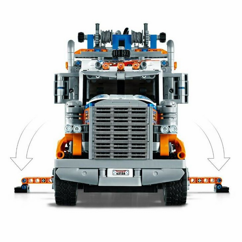 LEGO テクニック 大型 レッカー車 42128 乗り物 おもちゃ 業務車両