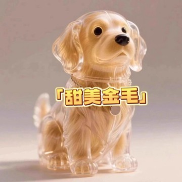 臺灣出貨🚚透明小狗毛髮收納盒吊飾扭蛋西高地博美毛髮存放紀念品鑰匙扣包掛