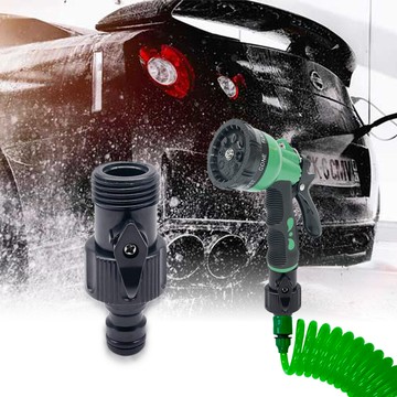 止水閥門水槍水管外牙轉接頭/diy/水槍接頭/水龍頭/園藝/洗車/澆花/水管接頭