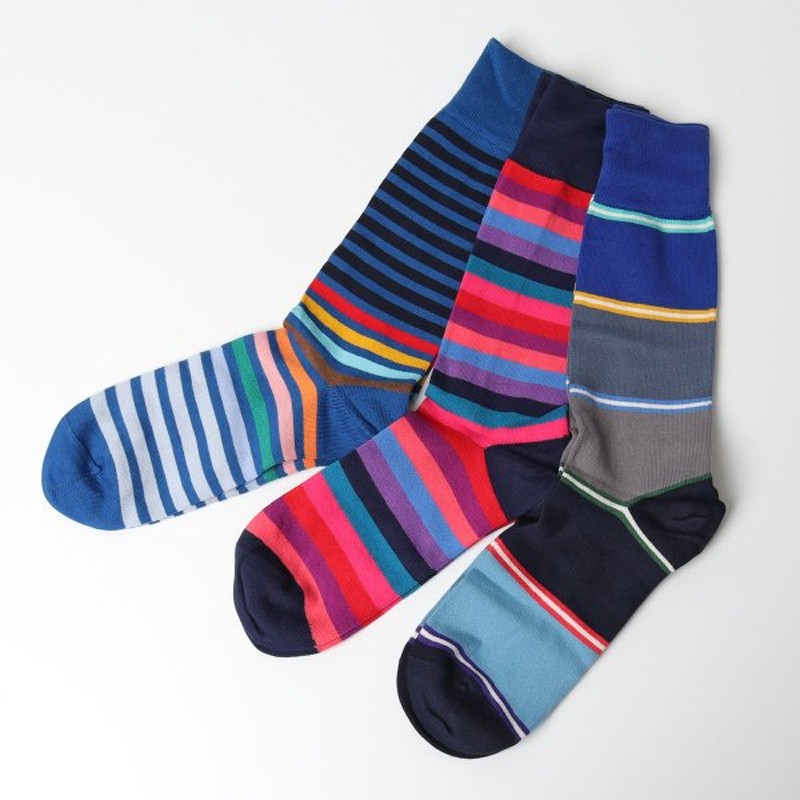 Paul Smith ポールスミス Sock Cpack 45 マルチストライプ 3足セット 靴下 ソックス メンズ 通販 Lineポイント最大0 5 Get Lineショッピング