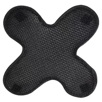 小麥購物 安全帽內襯 交叉型 E085 20g  24.5 x 22 x 8.5cm  黑色  3個