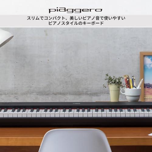 ヤマハ YAMAHA 電子キーボード piaggero ブラック NP-12B