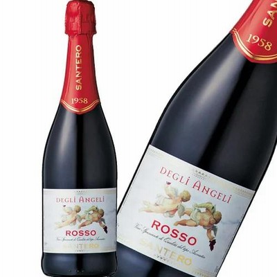 サンテロ　天使のロッソ　750ml　甘口　ウェディング 御祝 ハート バレンタイン　ギフト プレゼント(4997678507893)