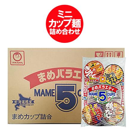 北海道限定 マルちゃん カップ麺 詰め合わせ 送料無料 カップ麺 ミニ 赤いきつね 緑のたぬき 鴨だしそば 黒い豚カレー 激めん ワンタンメン まめバラエティ 1箱