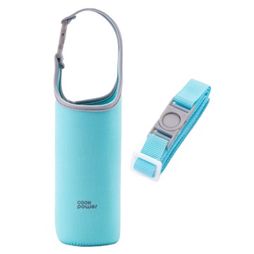 cook power 鍋寶 氣泡水機專用水瓶提袋 附背帶 1L  1個  蒂芬妮藍