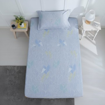 Hong Yew Bedding 鴻宇寢飾 天絲床包枕套組 300織 萊賽爾 台灣製 T20155  艾斯本  單人  床包 + 枕套