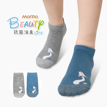 【MORINO除臭襪】任選-韓系穿搭船襪/造型女襪-火箭(限量手繪+檢驗合格)