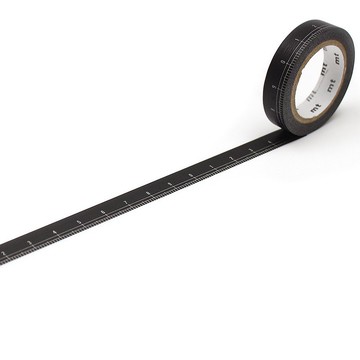 mt ex 和紙膠帶 10mm / 黑色量尺 (MTEX1P200) / 2021 Summer