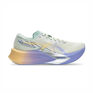 Asics 亞瑟士 Magic Speed 4 CP [1012B949-200] 女 慢跑鞋 競速 曙光系列 米灰 紫