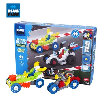 【++Plus-Plus 加加積木】小顆粒 GO系列-賽車 500 pcs