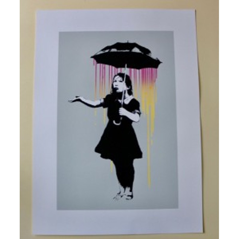 Banksy バンクシー NOLA MULTI COLOURED シルクスクリーン プリント WCP SCREEN PRINT 現代アート 限定品  希少 通販 LINEポイント最大10.0%GET | LINEショッピング