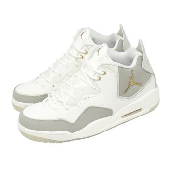 Nike 休閒鞋 Jordan Courtside 23 男鞋 米白 灰 復古 喬丹 IQ9782-171