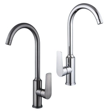 不鏽鋼廚房洗菜盆水龍頭槍灰色菜盆冷熱雙用家用水槽洗碗池可旋轉