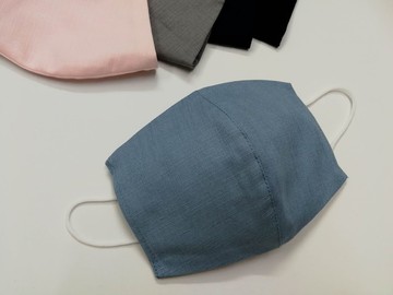 素色布口罩套-立體款 成人/兒童(需搭配口罩使用)