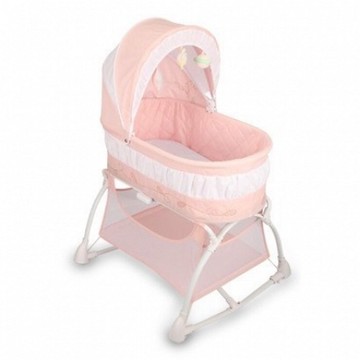 【領券折200】馬克文生MAMALOVE多功能床搖床 粉色