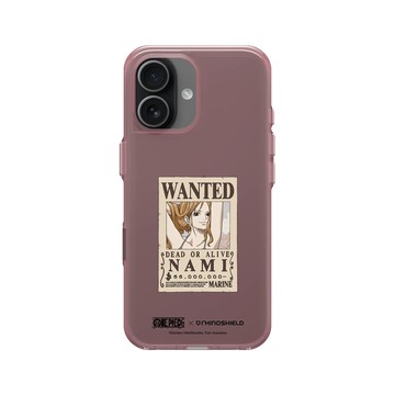 iPhone 17 Clear (相機按鈕) 晶醺玫 - 航海王 One Piece - 懸賞金系列-娜美