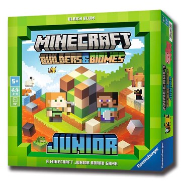 【新天鵝堡桌遊】當個創世神兒童版MINECRAFT: BUILDERS & BIOMES JUNIOR -中文版