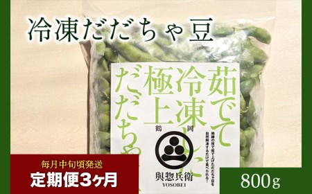 神の枝豆と呼ばれた與惣兵衛（よそべい）の冷凍だだちゃ豆800ｇ