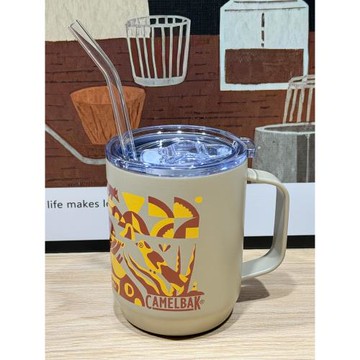 適配camelbak駝峰不銹鋼馬克杯350ml款 配件密封杯蓋吸管